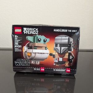 LEGO BrickHeadz Star Wars The Mandalorian & The Child Set